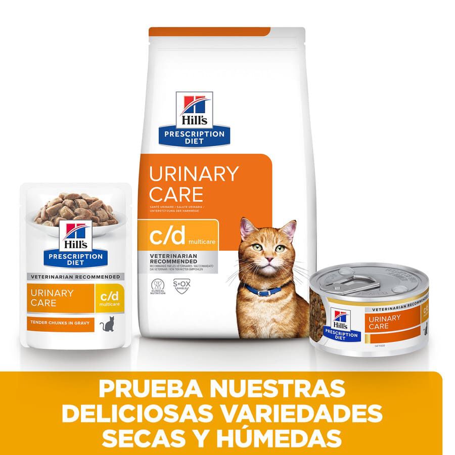 82 g Hill&rsquo;s Prescription Diet c/d Urinary Care Pollo lata para gatos, , large Imagen numero 6
